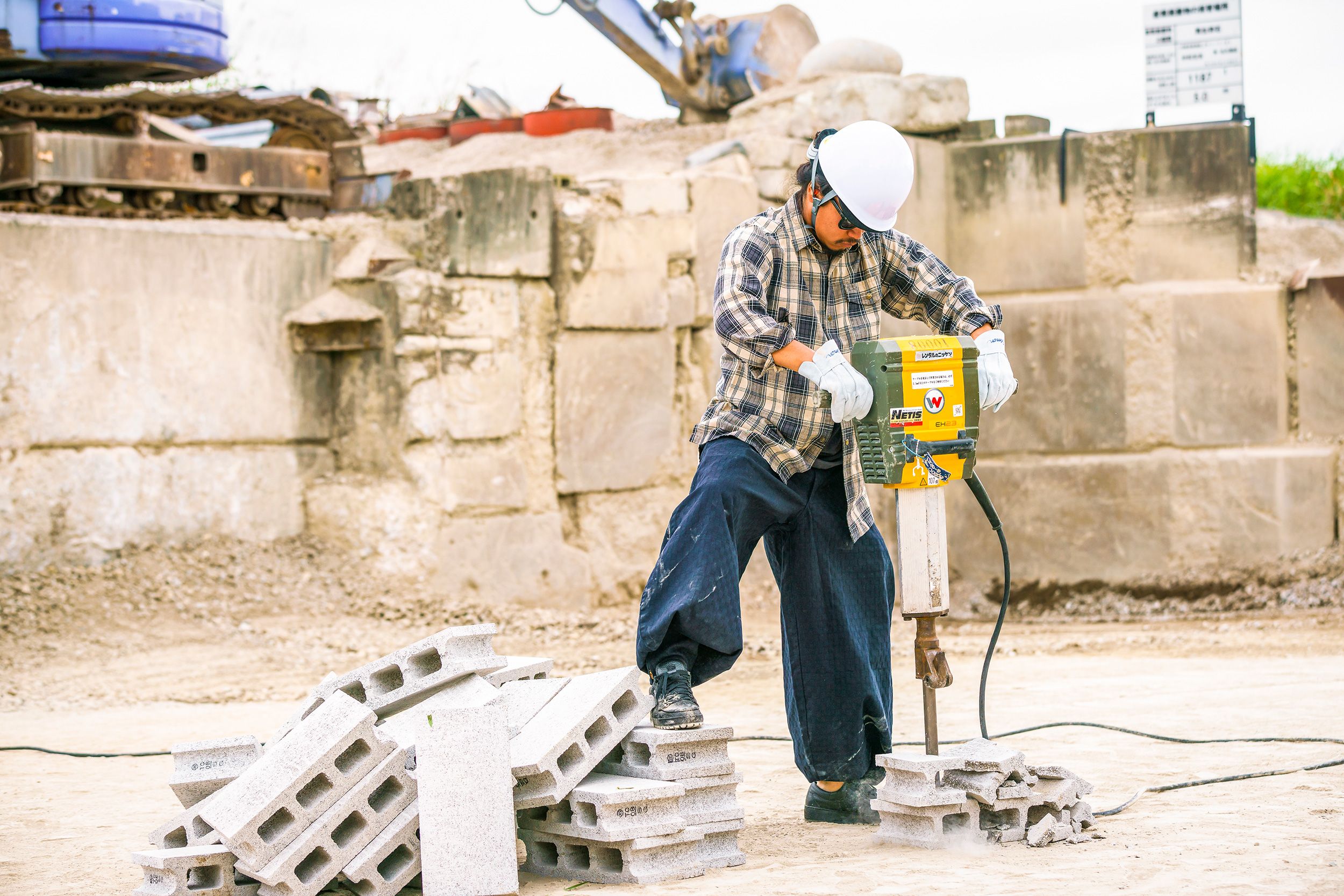 blue collar work pants