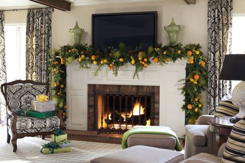 Living room, Room, Fireplace, Hearth, Property, Interior design, Furniture, Yellow, Home, House, 