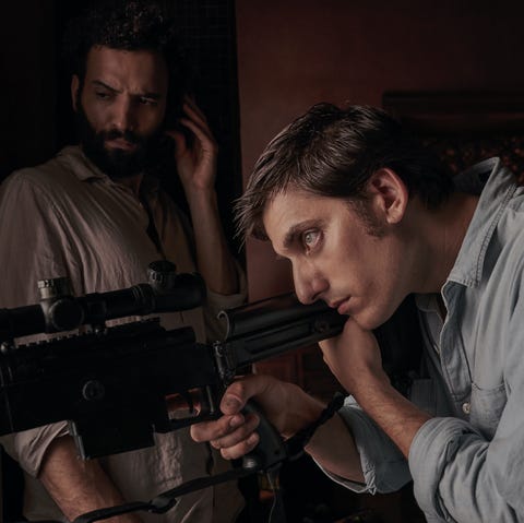 THE OLD GUARD the old guard l to r marwan kenzari as joe and luca marinelli as nicky in the old guard cr aimee spinksnetflix © 2020