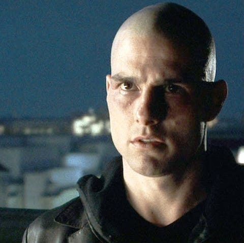 tom cruise minority report bald