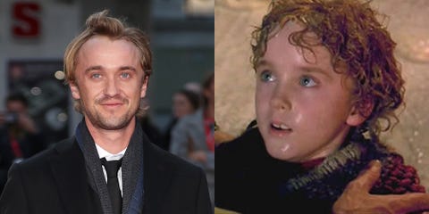 Flashback to the time Tom Felton played Peagreen in The Borrowers