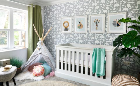 Inside Giovanna And Tom Fletcher S Family Home Nursery Bedroom Giovanna And Tom Fletcher Home Makeover With Wayfair