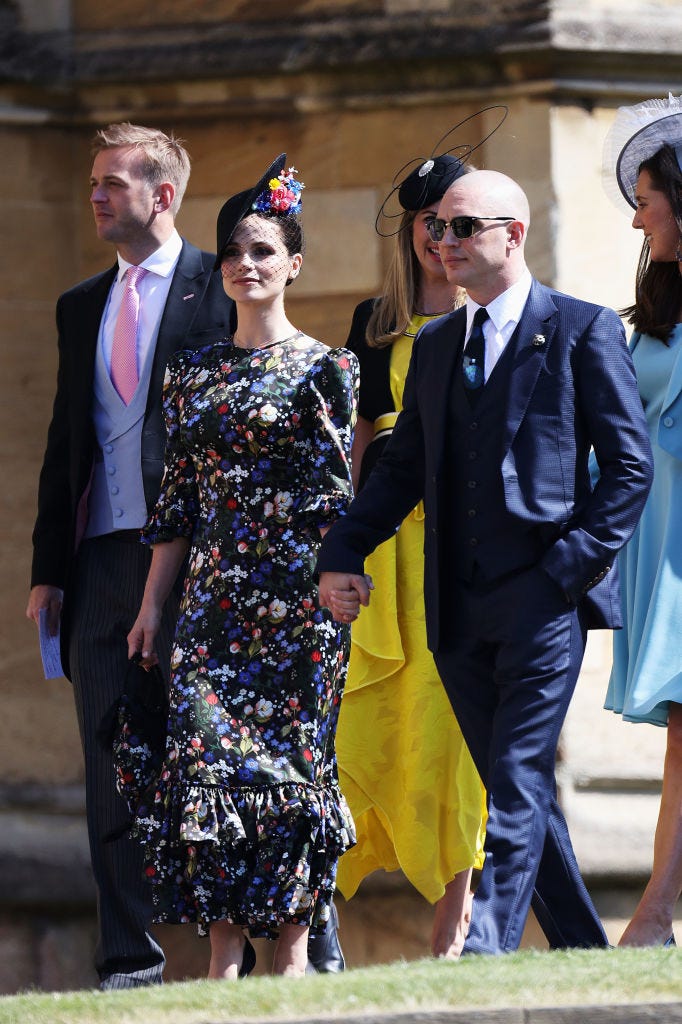 Royal wedding 2018: Tom Hardy's bald head at the royal wedding is giving Twitter life