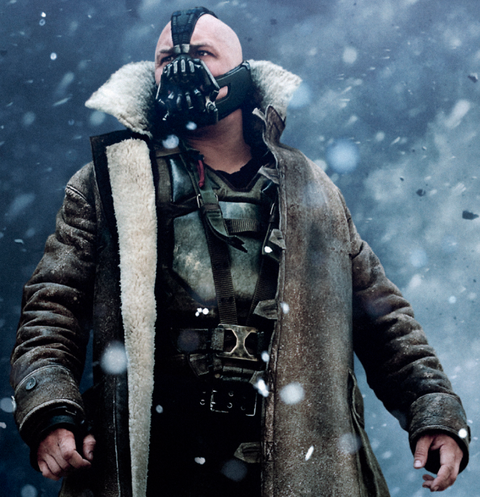 Tom Hardy als Fluch in Dark Knight Rises