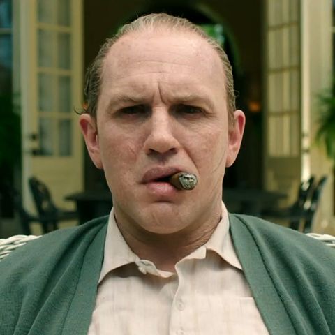 Tom Hardy as Al Capone in Capone