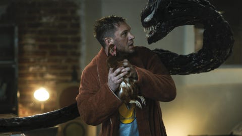  tom hardy dans venom qu'il y ait un carnage