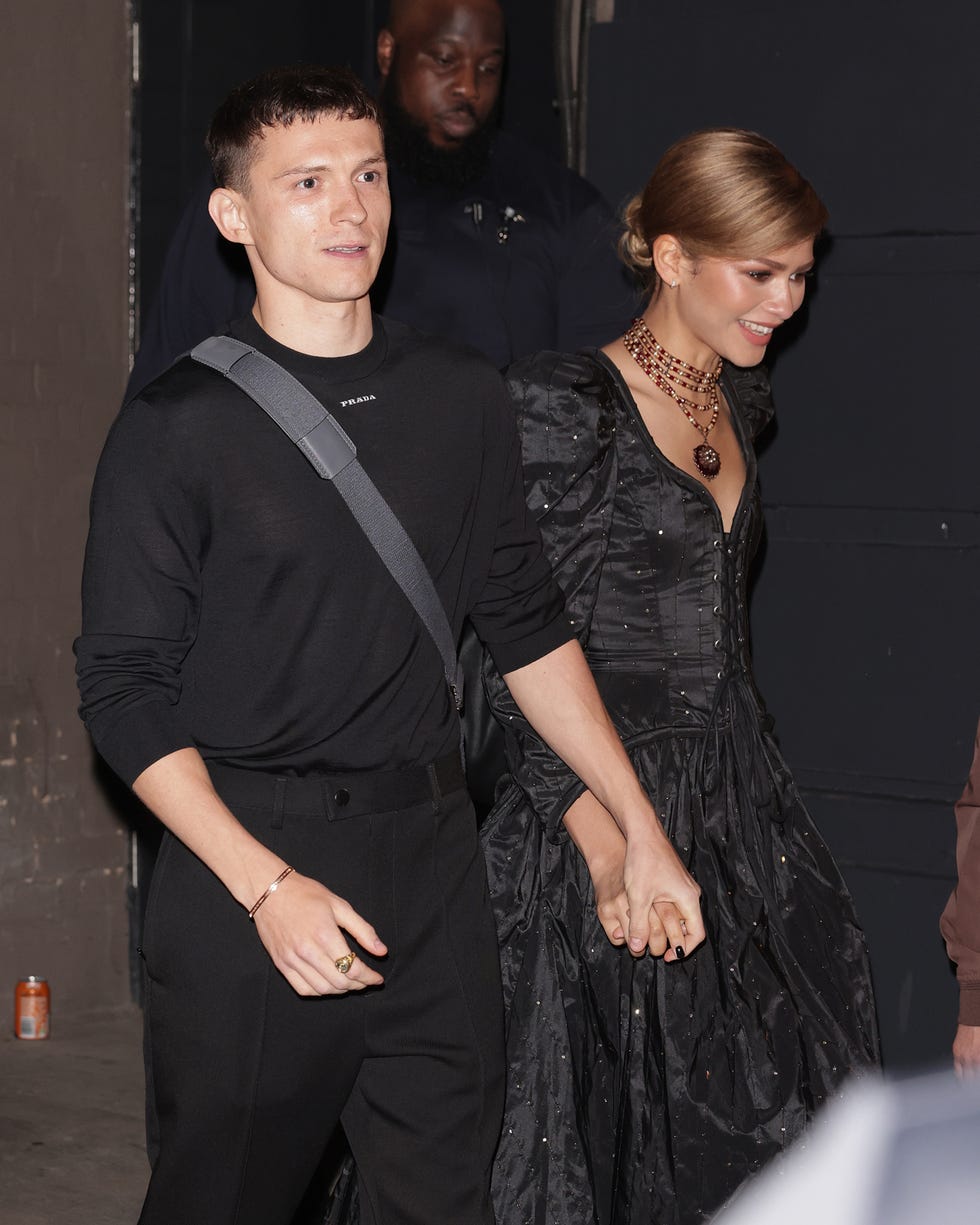 Zendaya Wears a Dress Straight Out of 'Romeo and Juliet' To Support Tom Holland at His Premiere
