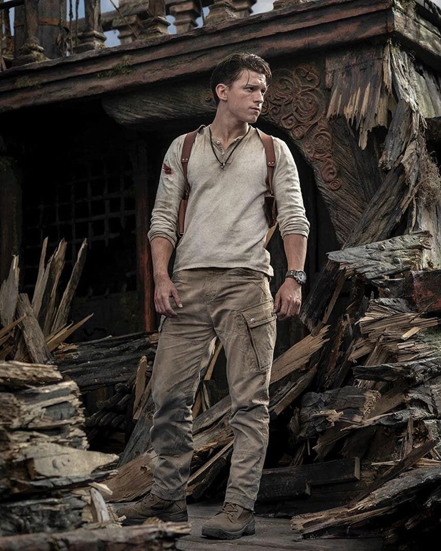 La primera imagen de Tom Holland como Nathan Drake en 'Uncharted'