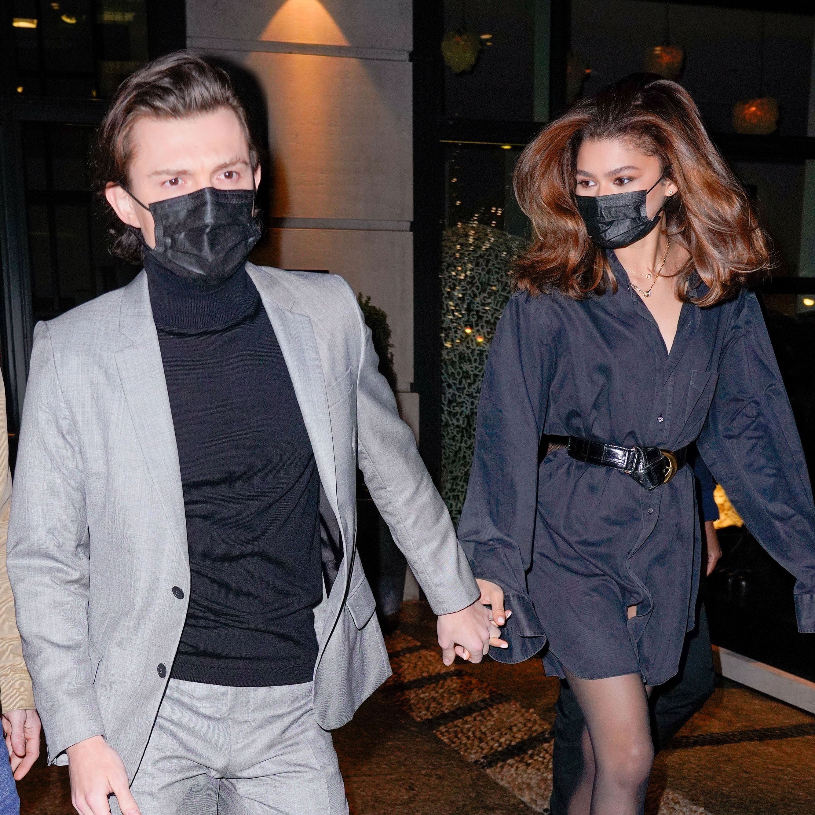 The private couple gave paparazzi a very public look at their love story.