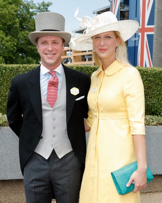 See Sarah Ferguson's Dress for Princess Eugenie's Wedding Reception