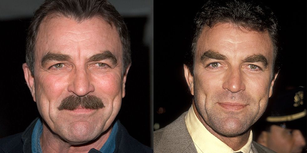 does tom selleck wear a hair piece