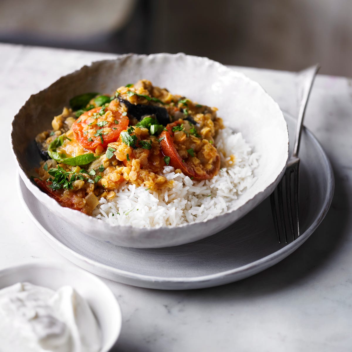 Tomato and aubergine curry recipe