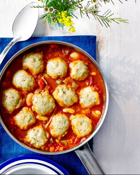 best chicken casserole recipes tomato and chicken casserole with herby dumplings