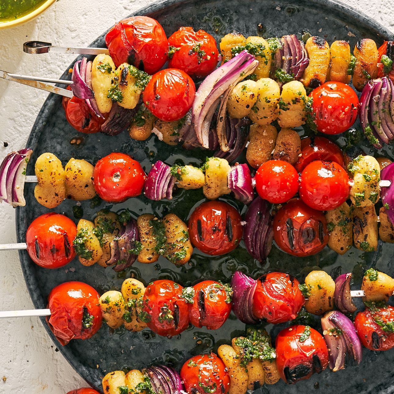 Tomato Gnocchi Kebabs Are Worth Breaking Out The Grill For
