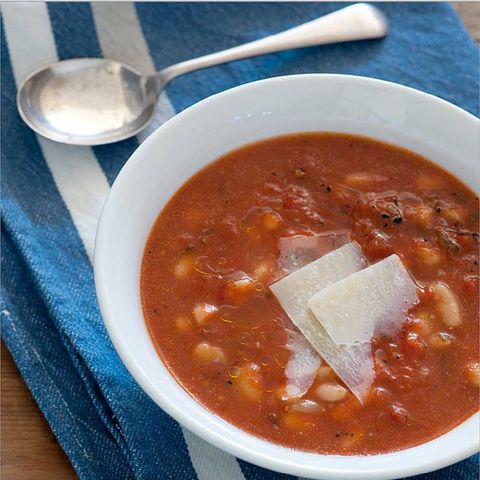 white bean and tomato soup