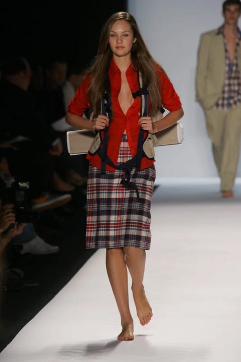 supermodels, first runway, last runway, modelling, career, transformation, debut, candice swanepoel, tommy hilfiger, 2006