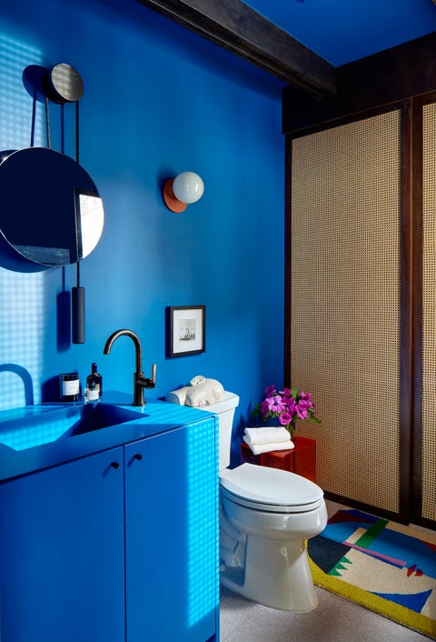 Every Bathroom In Sophia Bush S House Is Full Of Next Level Color