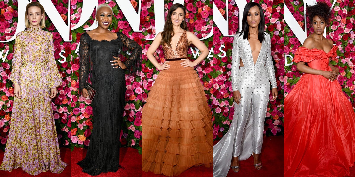 All the Tony Awards 2018 Dresses Tony Awards Red Carpet Looks