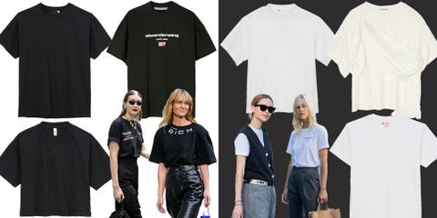 おしゃれ海外セレブが愛用するtシャツ コーデを徹底リサーチ 21年最新 ファッション Elle エル デジタル