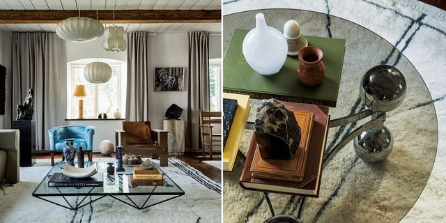 アートの達人はこう暮らす 唯一無二のビンテージが彩る 北欧のファームハウス Elle Decor エル デコ