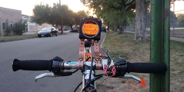 mitsubishi montero compass on bicycle