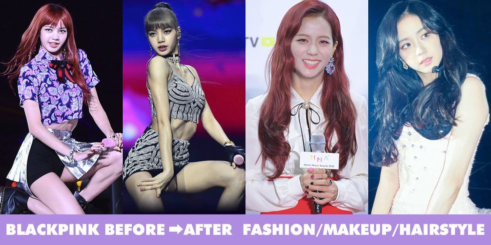 Blackpink ブラックピンク をbefore Afterで比較 ファッション メイク ヘアetc 4人の進化をイッキ見