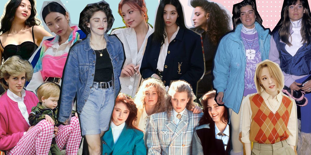 1980年代ファッションがリバイバル 韓国アイドルもハマる特徴 おしゃれな着こなし術 レディースにおすすめのブランドを徹底解剖