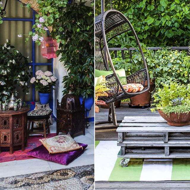 おしゃれに仕上げる 小さな庭をアップグレードするアイデア Elle Decor エル デコ