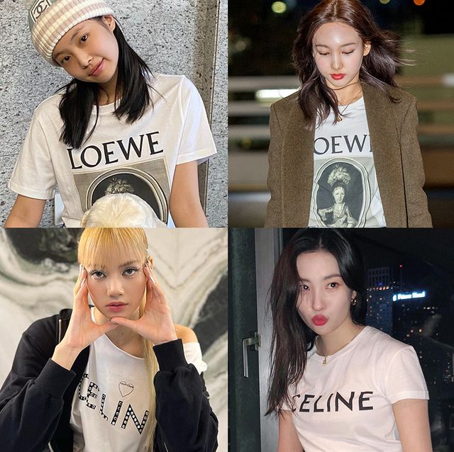 韓国アイドルの愛用tシャツ＆人気かぶりブランドを徹底調査！　blackpinkやtwiceなど“お揃い”したくなるtシャツコーデ集