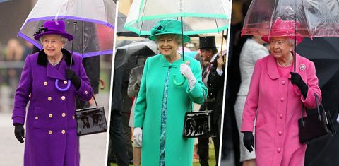 傘が エリザベス女王のファッションのこだわりがすごい