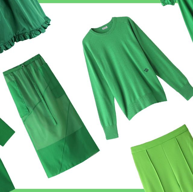 コーデをアップデート 新定番カラー クレヨングリーンのおすすめアイテム10選 ファッション Elle エル デジタル