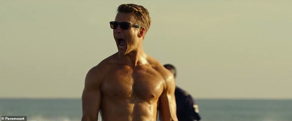 Watch the 'Top Gun: Maverick' Cast Pump Up Before That Beach Football Scene