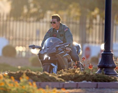'Top Gun 2: Maverick': Tom Cruise, en moto