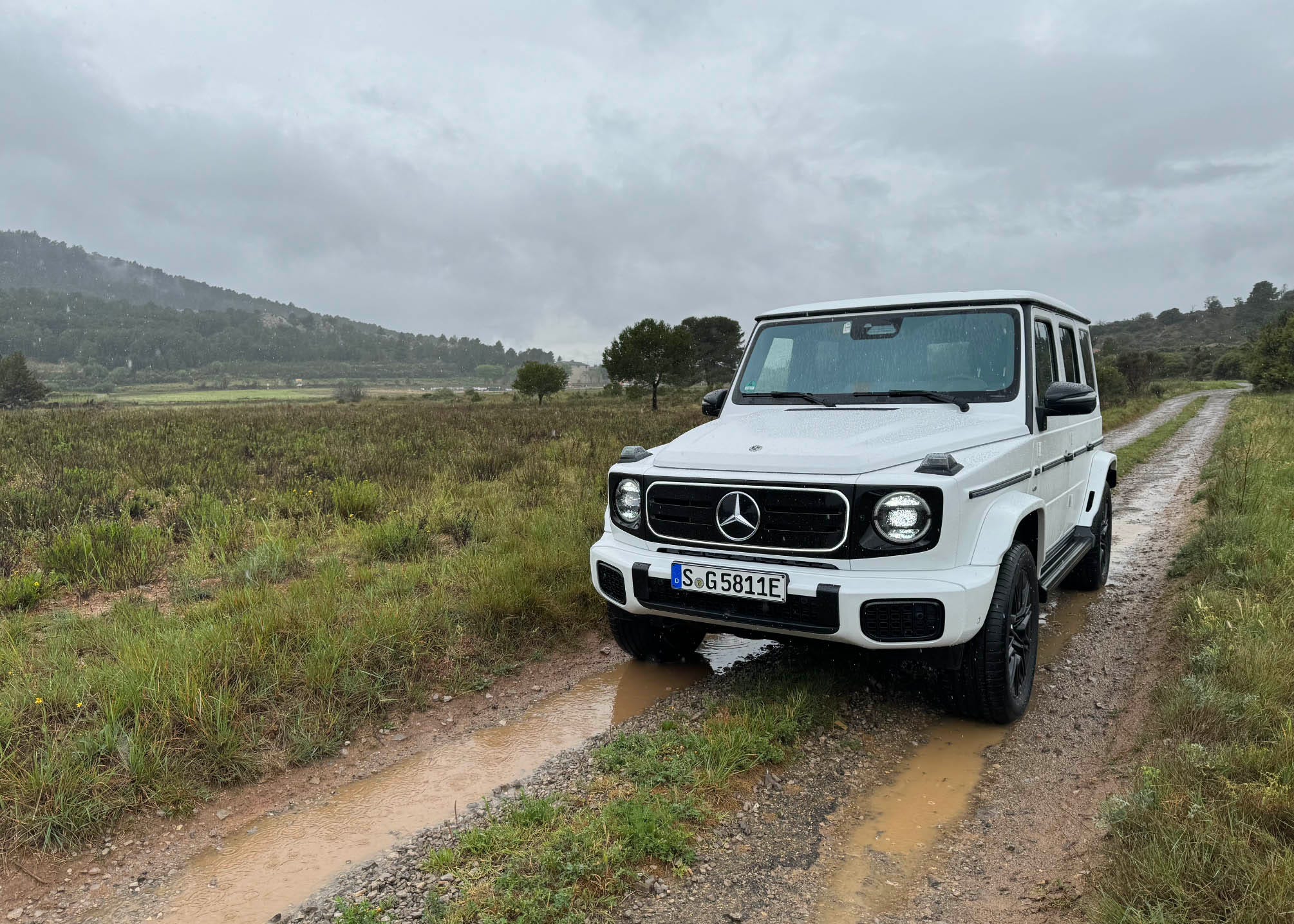 The Electric G-Class Makes Its Geländewagen Ancestors Proud