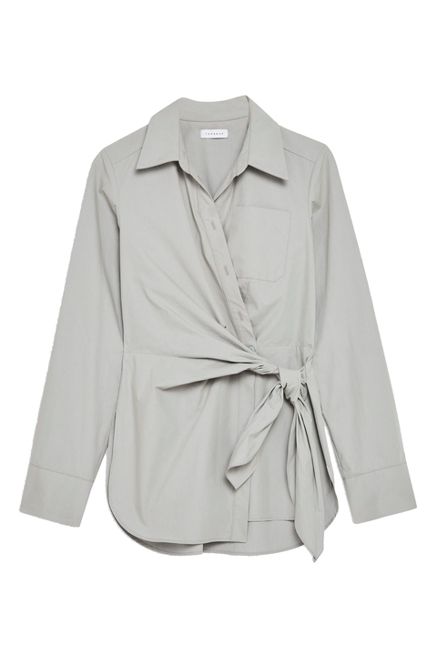 Clothing, White, Outerwear, Sleeve, Collar, Blouse, Top, Jacket, Beige, Coat, 