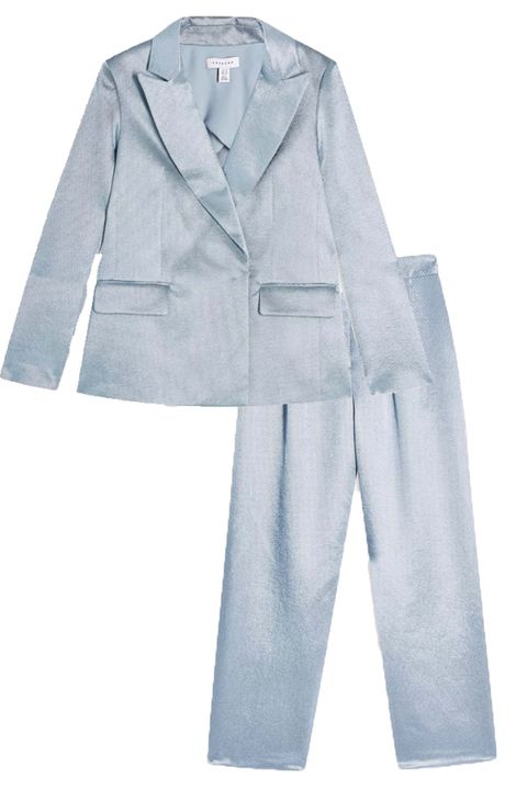 Irina Shayk just convinced us to buy a silky pyjama suit
