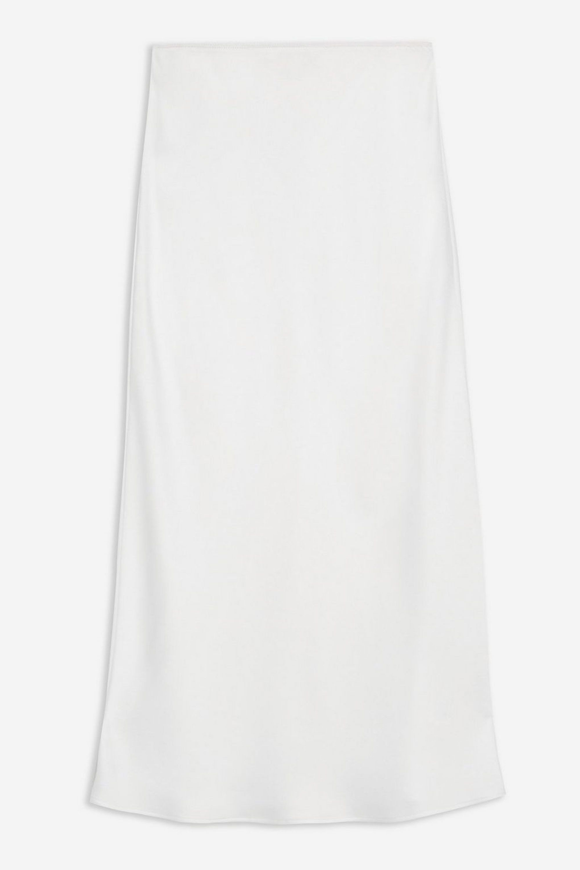 topshop silk slip skirt