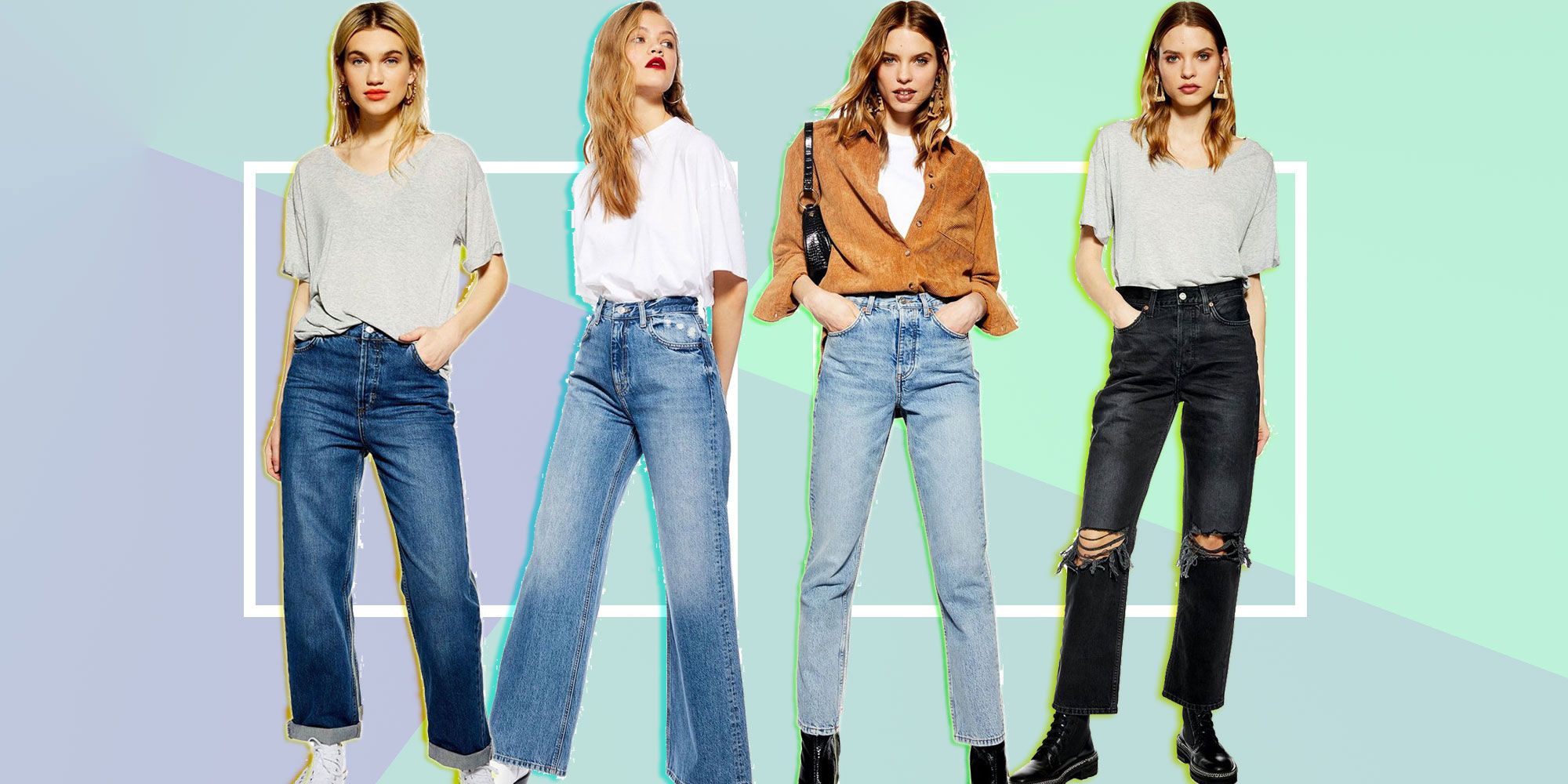 topshop types of jeans