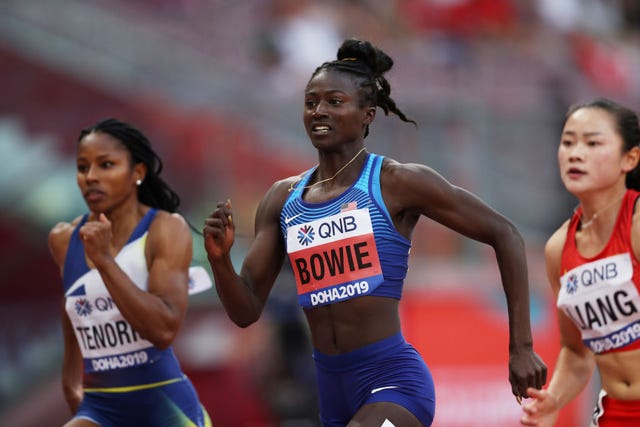 100m world champion Tory Bowie has passed away