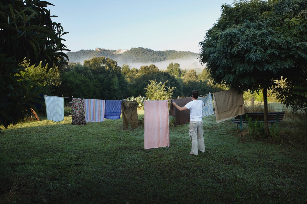 Don't Stop Hanging Clothes Out to Dry This Winter