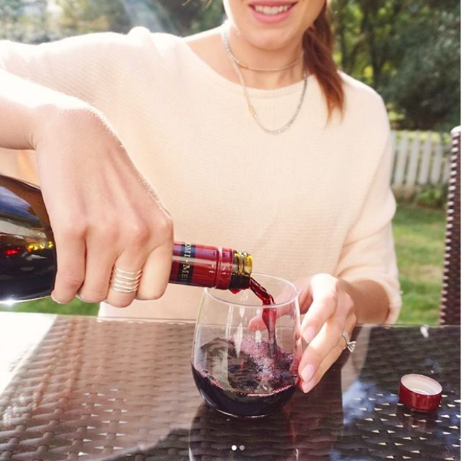 amazon disposable wine glasses