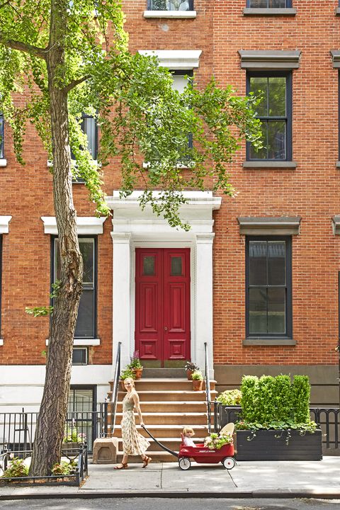 new york city west village townhouse - country decorating ideas
