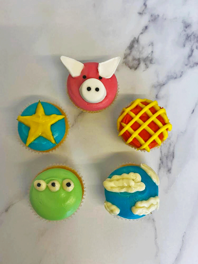 toy story cupcakes