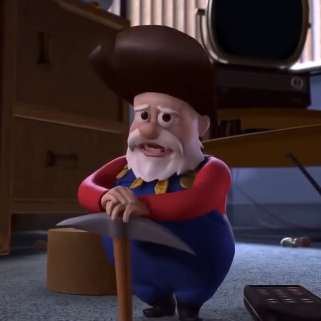 Toy Story's Kelsey Grammer reveals why he's "disappointed" Stinky Pete