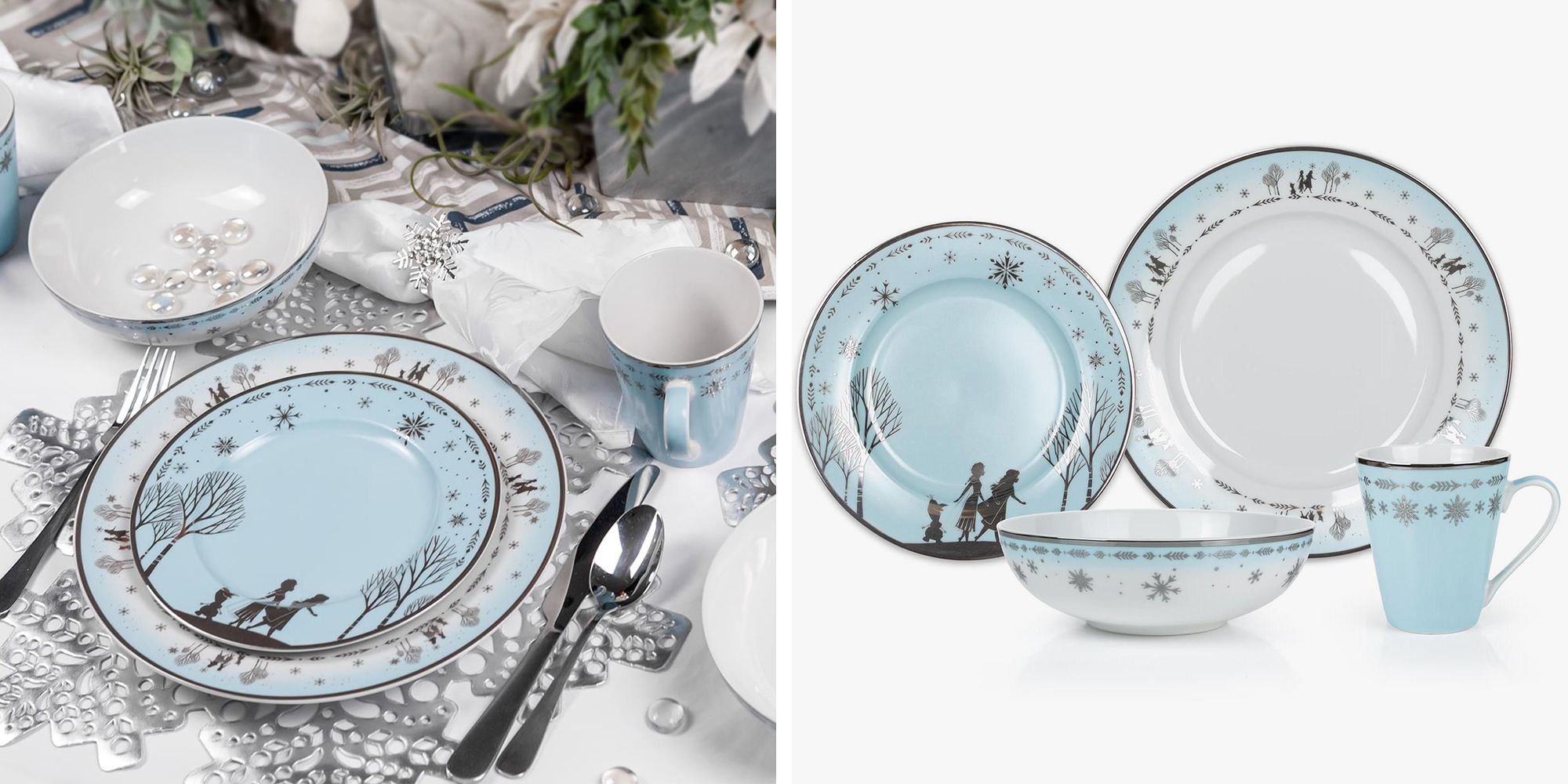 dinnerware set for 2