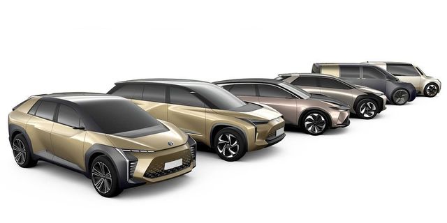Gama Toyota 100% eléctricos