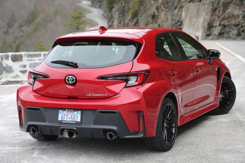 toyota gr corolla 2023 in red