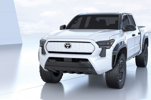 toyota electric pickup concept