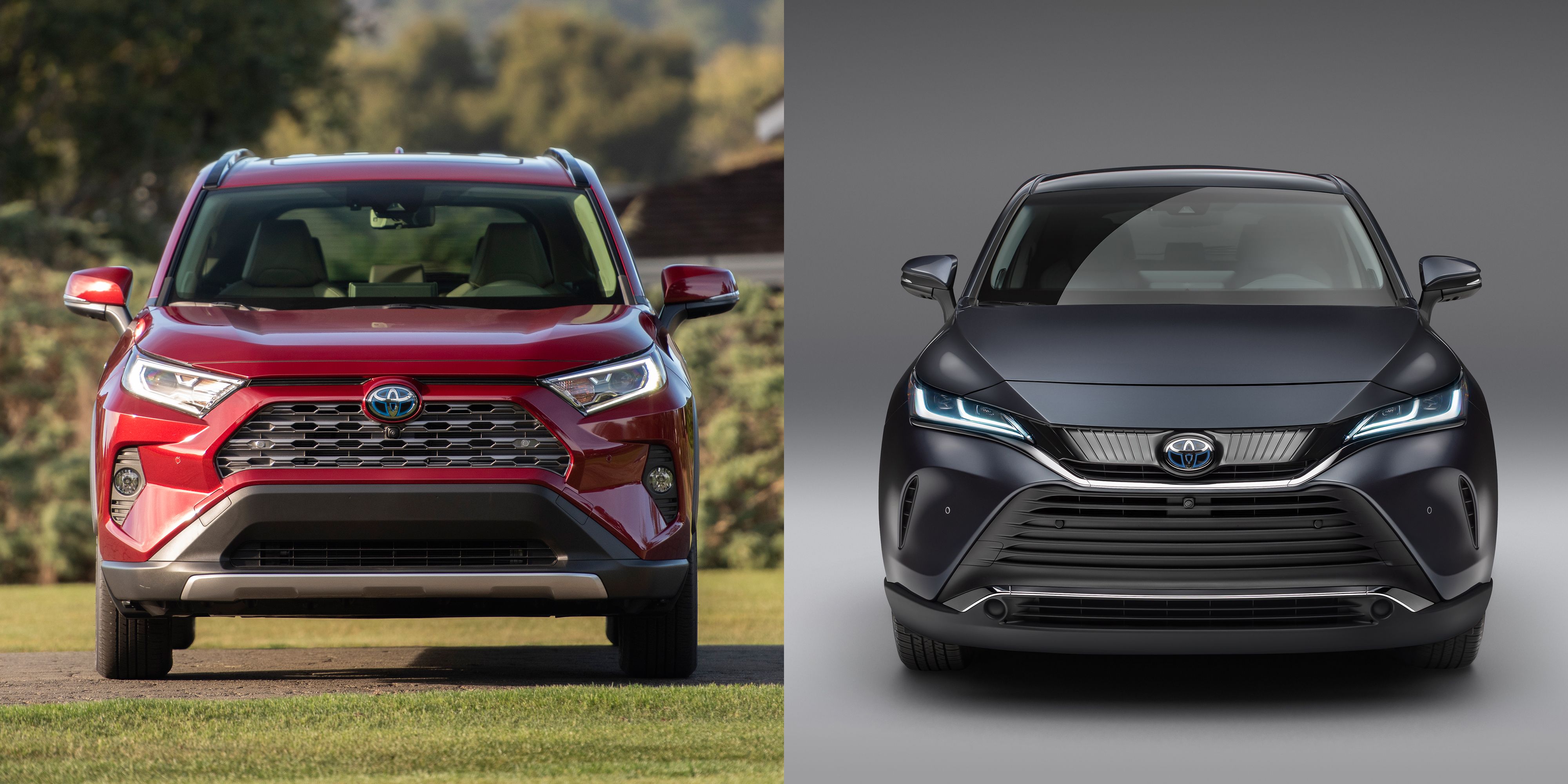 2021 Toyota Venza Vs Toyota Rav4 How The New Crossover Compares