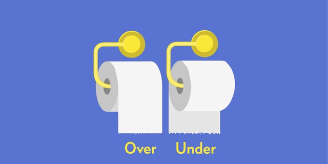 The Right Way To Hang Toilet Paper According To Oprah